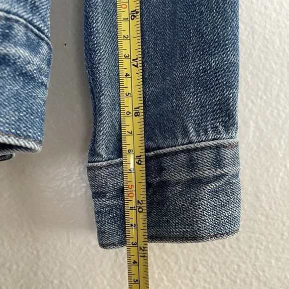 Madewell Denim Jacket Women's Size XXS - Picture 5 of 7